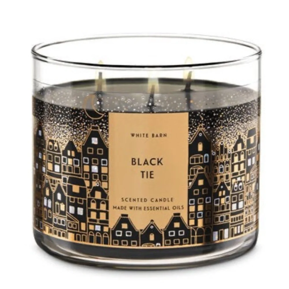 B&BW Black Tie 3-Wick Candle